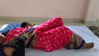 Indian Telugu Bhabhi Missionary Style Pussy Licking And Deep Fucking By Lover Video